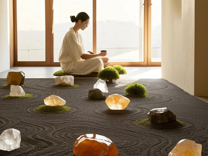 Daily mindfulness ritual with ear seeds