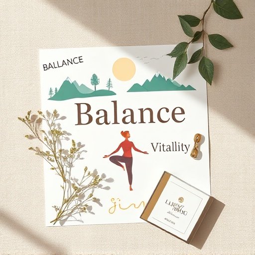 A creative wellness vision board next to a LINGLONG JUHUO gold ear seed kit.